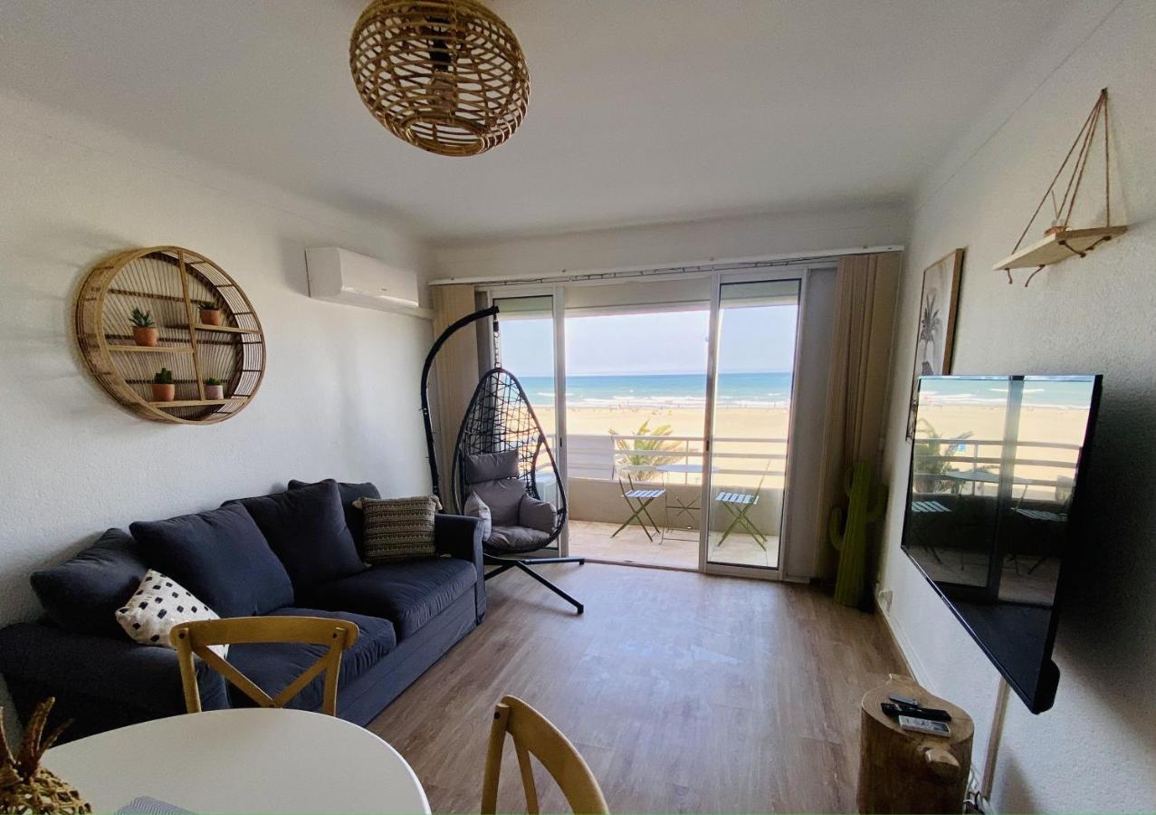 EDEN Exceptionnel! Vue mer 10m de la plage parking privé gratuit à 100m Canet-en-Roussillon Exterior foto