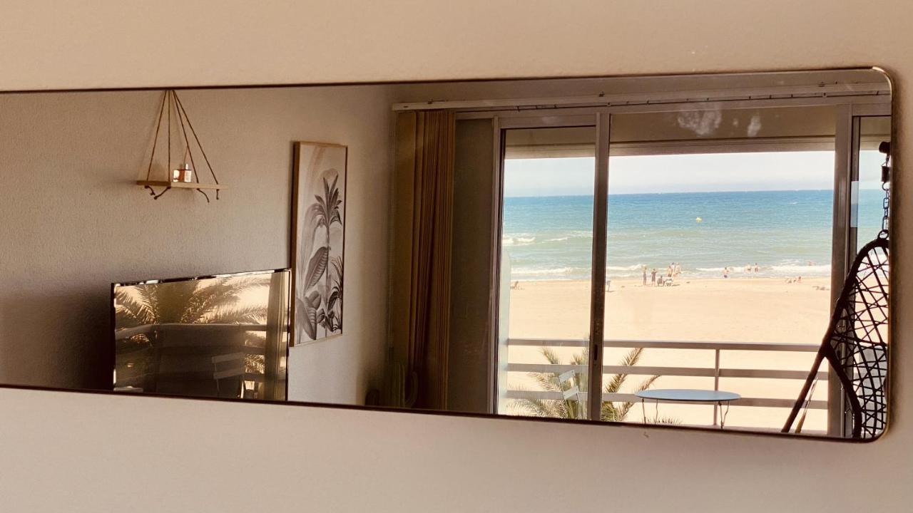 EDEN Exceptionnel! Vue mer 10m de la plage parking privé gratuit à 100m Canet-en-Roussillon Exterior foto