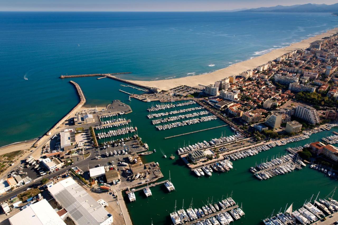 EDEN Exceptionnel! Vue mer 10m de la plage parking privé gratuit à 100m Canet-en-Roussillon Exterior foto